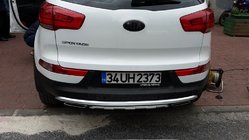 Kia Sportage 2010–2015 Aizmugurējais difuzors Niken V1 (plastmasa) foto 2