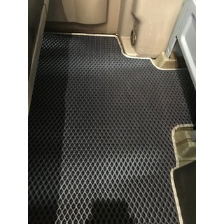 2. rindas salona paklāji oriģinālajai kravas/pasažieru versijai (EVA, melni) Volkswagen Crafter 2006–2016 foto 1