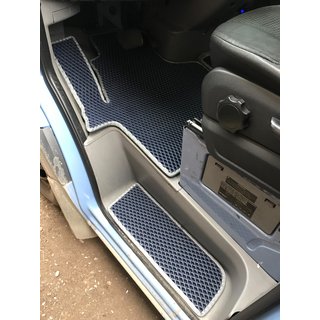 Sliekšņu paklājiņi (3 gab., EVA, melni) Mercedes Sprinter W906 2006–2018 foto 1