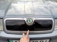Skoda Octavia I Tour A4 1996–2010 Ziemas režģis (augšējais) matēta foto 5