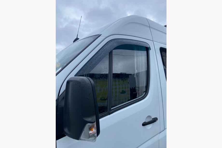 Mercedes Sprinter W906 2006–2018 Logu vēja deflektori līmējami (2 gab., ANV) Image