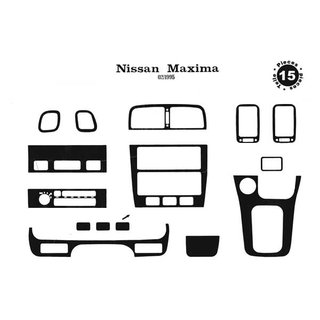 Paneļa uzlikas Nissan Maxima 1995–2000 foto 2