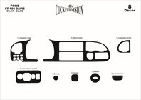 Ford Transit 1991–2000 Paneļa uzlikas (1997-2000) Alumīnijs foto 4