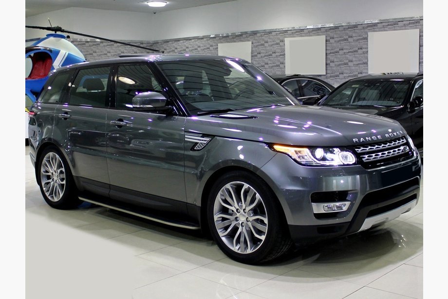 Range Rover Sport 2014–2022 Oriģinālie!!! Sānu pakāpieni (2 gab., alumīnijs) Image