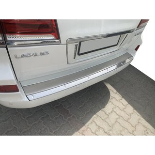 Aizmugurējā bufera hroma ieliktnis (2012-2015) Lexus LX570/450d 2008–2022 foto 2