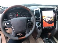 Toyota Land Cruiser 200 2007–2021 Multimediju auto magnetola GXR 2008-2015 (Tesla dizains, 12") foto 1