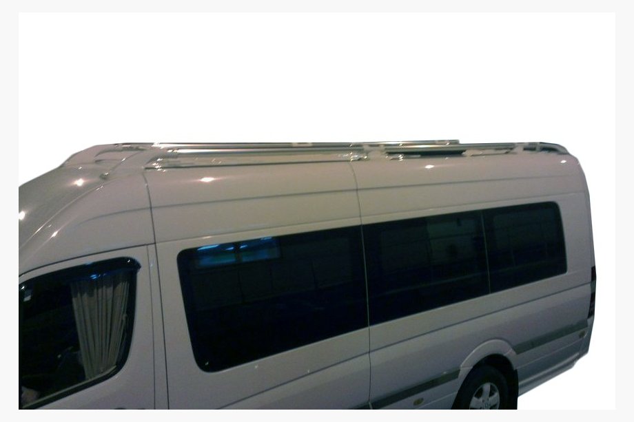 Mercedes Sprinter W906 2006–2018 Jumta reliņi (oriģinālie, baltas kājas) Image