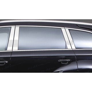 Durvju statņu uzlikas (nerūsējošais tērauds) Audi Q7 2005–2015 foto 4
