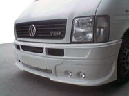 Volkswagen LT 1995–2006 Priekšējā bufera uzlika 4 lukturiem (krāsošanai) foto 2