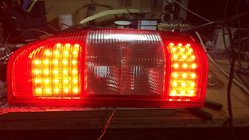 Mercedes Sprinter W901/902/903/904/905 1995–2006 LED aizmugurējie lukturi (2 gab.) foto 2