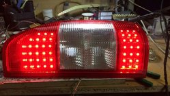 Mercedes Sprinter W901/902/903/904/905 1995–2006 LED aizmugurējie lukturi (2 gab.) foto 4