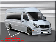 Mercedes Sprinter W906 2006–2018 Sporta sānu sliekšņi (krāsošanai) foto 3