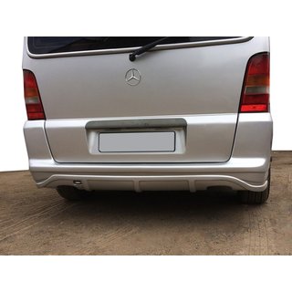 Aizmugurējā bampera uzlika (krāsošanai) Mercedes Vito W638 1996–2003 foto 2