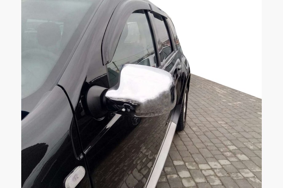Renault Duster 2008–2017 Hromēti spoguļu uzlikas (2 gab.) V-2 Image
