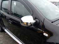 Renault Duster 2008–2017 Hromēti spoguļu uzlikas (2 gab.) V-2 foto 6