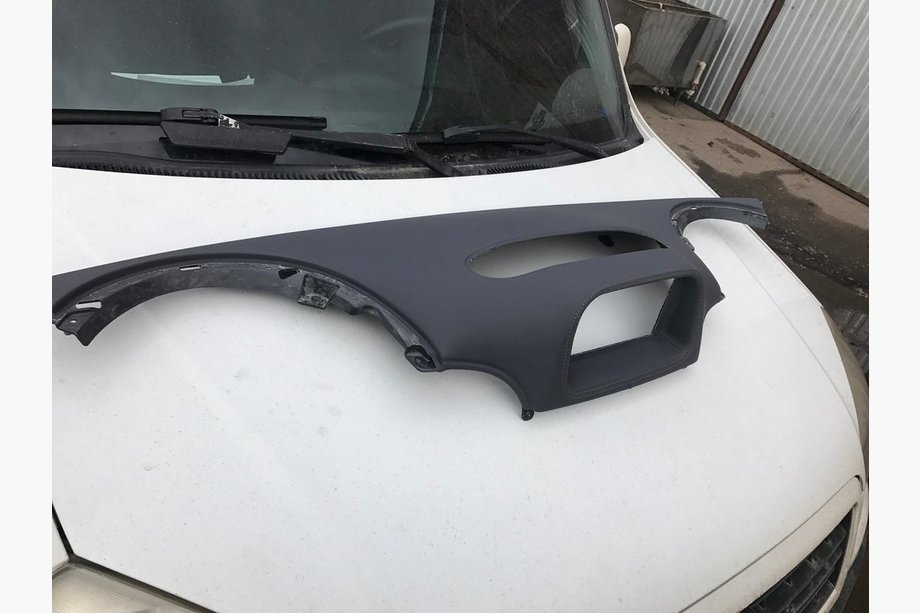 Mercedes Sprinter W901/902/903/904/905 1995–2006 2 DIN konsoles ieliktnis (apvilkts ar mākslīgo ādu) Image