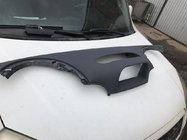 Mercedes Sprinter W901/902/903/904/905 1995–2006 2 DIN konsoles ieliktnis (apvilkts ar mākslīgo ādu) foto 1