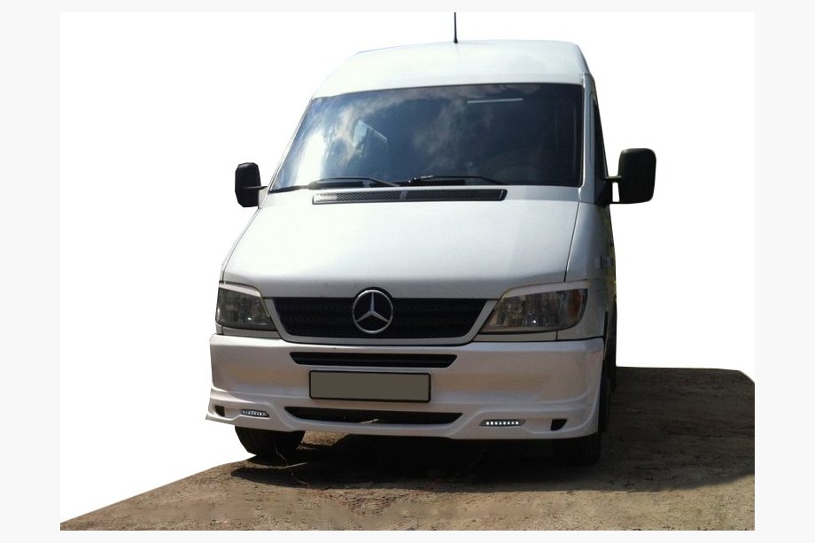 Mercedes Sprinter W901/902/903/904/905 1995–2006 Priekšējais bamperis ar LED Image