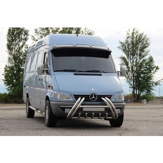 Kenguru stienis Kelebek WT011 (nerūsējošais tērauds) Mercedes Sprinter W901/902/903/904/905 1995–2006 foto 1