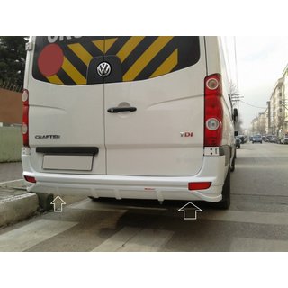 Aizmugurējā bufera uzlika V1 (krāsošanai) Mercedes Sprinter W906 2006–2018 foto 1