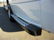 Mercedes Sprinter W906 2006–2018 Sānu sliekšņi aiz aizmugurējā riteņa DOT-Line (2 gab., alumīnijs) foto 1