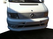 Mercedes Vito W638 1996–2003 Priekšējā bampera uzlika 4 miglas lukturiem (krāsošanai) foto 1