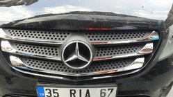 Mercedes Vito/V klase W447 2014– Priekšējās restes uzlikas 2014-2020 (5 gab., nerūsējošais tērauds) foto 9