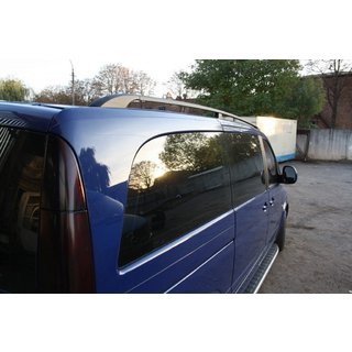 Melni jumta reliņi ELITE (plastmasas kāja) Mercedes Viano 2004–2014 foto 2
