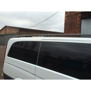 Jumta reliņi melni CAN Original dizains (metāla kājām) Mercedes Viano 2004–2014 foto 3