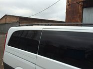 Mercedes Viano 2004–2014 Jumta reliņi melni CAN Original dizains (metāla kājām) Vidējā riteņu bāze (Long) foto 3