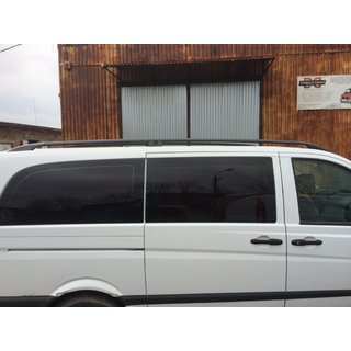 Jumta reliņi melni CAN Original dizains (metāla kājām) Mercedes Viano 2004–2014 foto 4