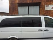 Mercedes Viano 2004–2014 Jumta reliņi melni CAN Original dizains (metāla kājām) Vidējā riteņu bāze (Long) foto 4