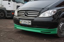 Mercedes Viano 2004–2014 Priekšējā bampera uzlika Brabos Style (krāsošanai) foto 2