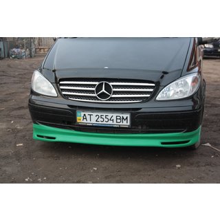 Priekšējā bampera uzlika Brabos Style (krāsošanai) Mercedes Viano 2004–2014 foto 3