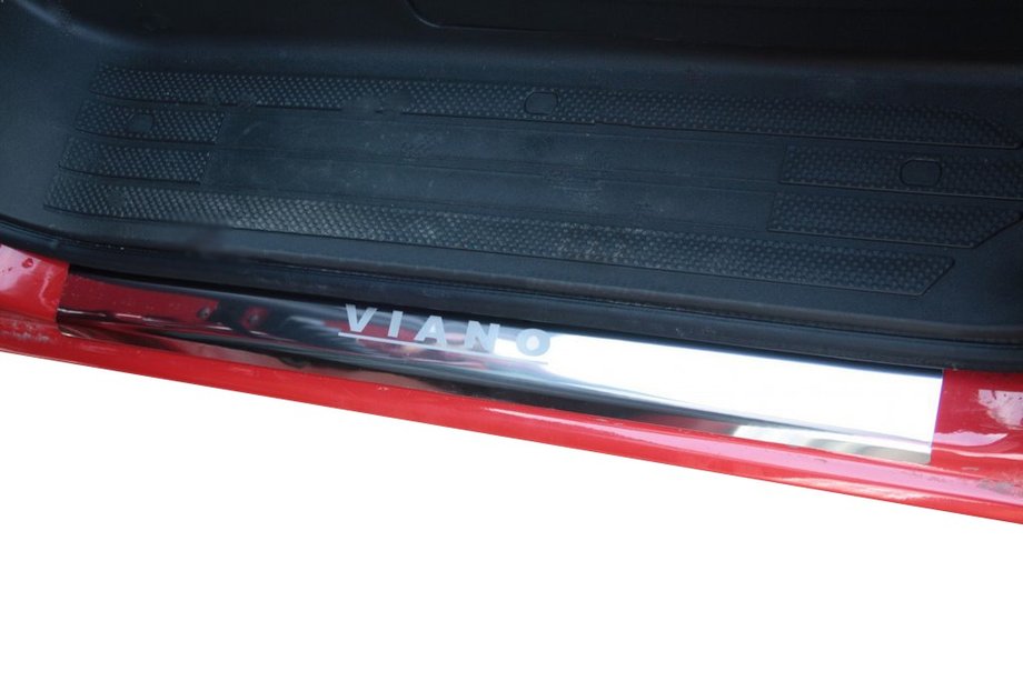 Mercedes Viano 2004–2014 Sliekšņu uzlikas Laser-style (2 gab., tērauds) Image