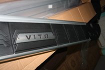 Mercedes Vito W638 1996–2003 Sānu pakāpieni RedLine Black (2 gab., alumīnijs) foto 4