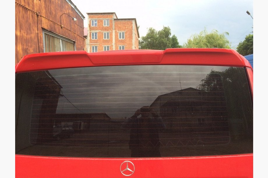 Mercedes Vito W639 2004–2014 Anatomico spoileris (krāsošanai) Foto 2