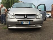 Mercedes Viano 2004–2014 Priekšējais aizsargstienis ST014 (nerūsējošais tērauds) 60/42 mm foto 7
