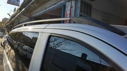 Mercedes Viano 2004–2014 Melni jumta reliņi ELITE (plastmasas kāja) Īsā bāze (Short, Compact) foto 13