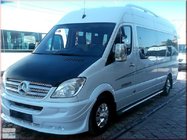 Mercedes Sprinter W906 2006–2018 Priekšējā bampera uzlika (4 lukturi) (2006-2013) foto 2