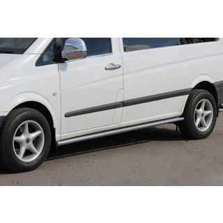 Sānu trubas BB001 (2 gab., nerūsējošais tērauds) Mercedes Viano 2004–2014 foto 1