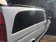 Mercedes Viano 2004–2014 Melni jumta reliņi Skyport (pilnmetāla) foto 6
