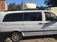 Mercedes Viano 2004–2014 Melni jumta reliņi Skyport (pilnmetāla) foto 7