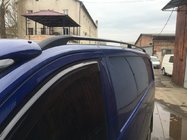 Mercedes Viano 2004–2014 Melni jumta reliņi ELITE (plastmasas kāja) Īsā bāze (Short, Compact) foto 12