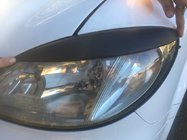 Mercedes Vito W639 2004–2014 Taisnās lukturu uzacis (2004-2010, 2 gab., plastmasa) Spīdīgs foto 6