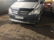 Mercedes Vito W639 2004–2014 Priekšējais aizsargstienis ST014 (nerūsējošais tērauds) 2004-2010, 60→42 mm foto 6