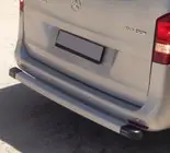 Mercedes Vito W639 2004–2014 Aizmugures aizsargstienis MoonLight (nerūsējošais tērauds) foto 1
