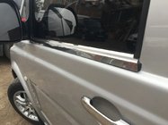 Mercedes Vito W639 2004–2014 Logu moldingi (2 gab., no nerūsējošā tērauda) foto 2