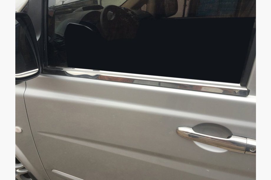 Mercedes Vito W639 2004–2014 Logu moldingi (2 gab., no nerūsējošā tērauda) Image