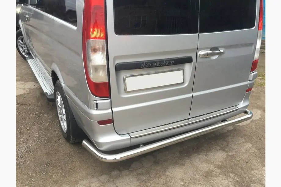 Mercedes Viano 2004–2014 Aizmugurējais aizsargstienis AK005 (nerūs. tērauds) Image